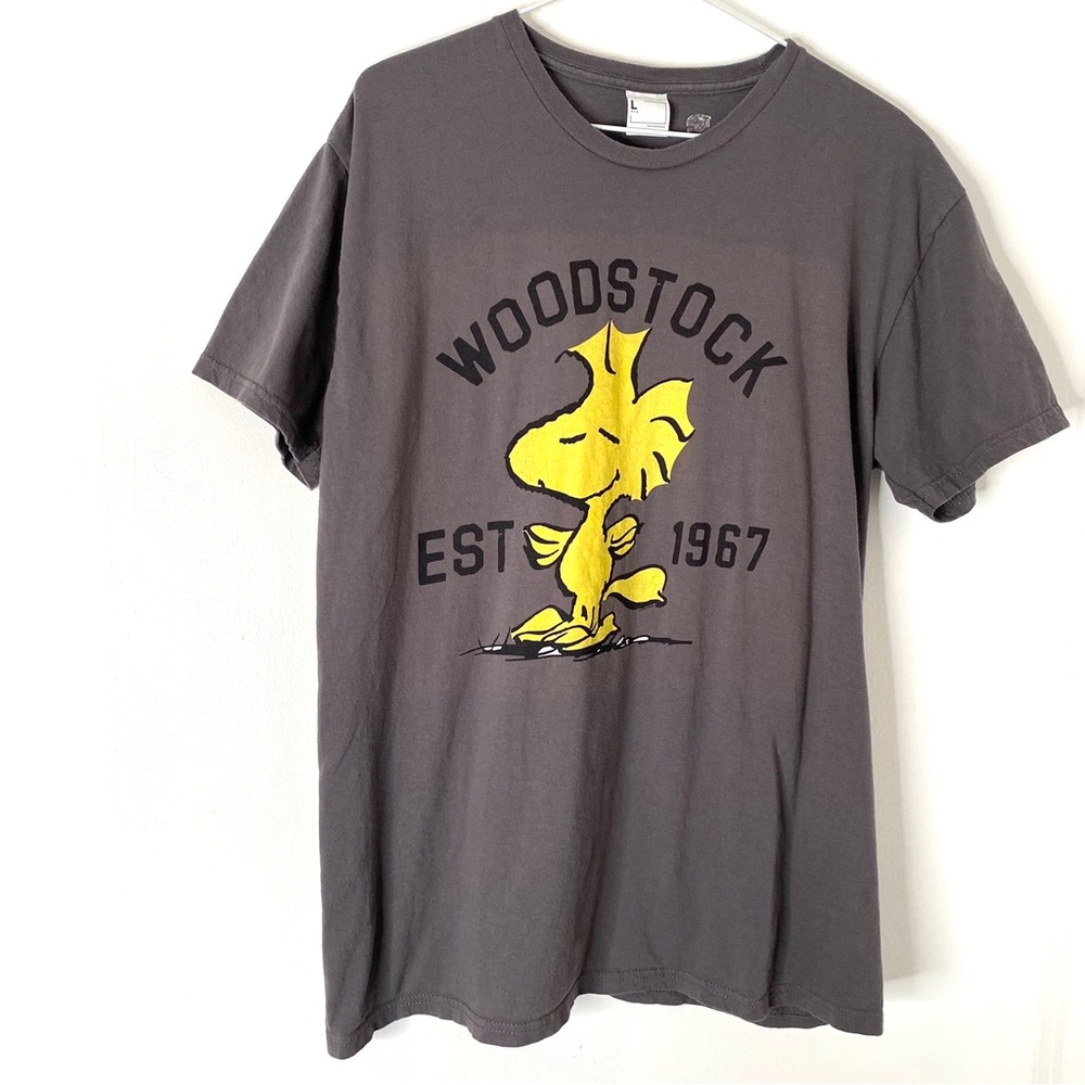 Gray Woodstock Graphic Tee